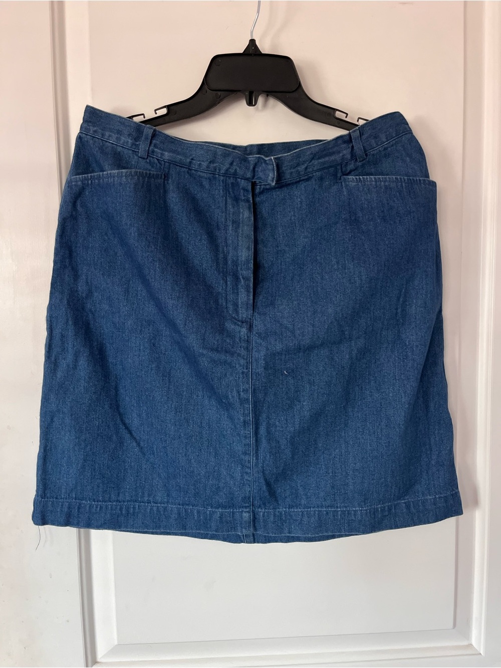 Charter Club Classic Blue Denim Skirt - Women